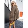 imagePRETTYGARDEN Womens Fashion Winter Coats Sherpa Fleece Faux Fur Shearling Oversized Trendy Jackets Warm Outerwear ClothingCoffee