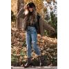 imagePRETTYGARDEN Womens Fashion Winter Coats Sherpa Fleece Faux Fur Shearling Oversized Trendy Jackets Warm Outerwear ClothingCoffee