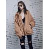 imagePRETTYGARDEN Womens Fashion Winter Coats Sherpa Fleece Faux Fur Shearling Oversized Trendy Jackets Warm Outerwear ClothingKhaki