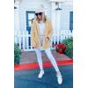 imagePRETTYGARDEN Womens Fashion Winter Coats Sherpa Fleece Faux Fur Shearling Oversized Trendy Jackets Warm Outerwear ClothingStyle One Apricot