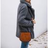 imagePRETTYGARDEN Womens Fashion Winter Coats Sherpa Fleece Faux Fur Shearling Oversized Trendy Jackets Warm Outerwear ClothingStyle Two Dark Grey
