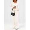 imagePRETTYGARDEN Womens 2 Piece Fall Lounge Sets 2025 Zip Up Hoodie Wide Leg Pants Tracksuit Matching Travel Outfits ClothesWhite