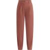 imagePRETTYGARDEN Womens Dress Pants Business Casual 2025 Trendy High Waisted Ankle Length Dressy Trousers Slacks Work ClothesRust Red