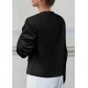 imagePRETTYGARDEN Women Blazers Business Casual Outfits 2025 Fall Fashion Long Sleeve Professional Office Work Suit Jacket ClothesBlack