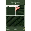 imagePRETTYGARDEN Long Sleeve Open Front Chunky Cardigan Sweaters for Women Cable Knit Long Cardigans Fall Outfits with PocketsArmy Green