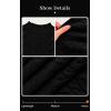 imagePRETTYGARDEN Long Sleeve Open Front Chunky Cardigan Sweaters for Women Cable Knit Long Cardigans Fall Outfits with PocketsBlack
