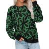 Black Green Flower