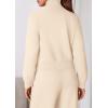 imagePRETTYGARDEN Womens 2 Piece Outfits Sweatsuits 2025 Fall Full Zip Sweatshirts Workout Pants Matching Lounge Sets TracksuitsBeige