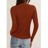 imagePRETTYGARDEN Womens 2025 Fall Cardigan Sweaters Lightweight Long Sleeve Button up Ribbed Knit Tops Winter Fashion ClothesCaramel