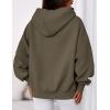 imagePRETTYGARDEN Womens 2025 Fall Fashion Oversized Hoodies Sweatshirt Fleece Long Sleeve Going Out Tops Trendy Winter ClothingArmy Green