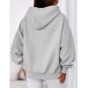 imagePRETTYGARDEN Womens 2025 Fall Fashion Oversized Hoodies Sweatshirt Fleece Long Sleeve Going Out Tops Trendy Winter ClothingLight Grey