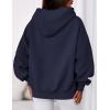imagePRETTYGARDEN Womens 2025 Fall Fashion Oversized Hoodies Sweatshirt Fleece Long Sleeve Going Out Tops Trendy Winter ClothingNavy Blue