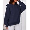 imagePRETTYGARDEN Womens 2025 Fall Fashion Oversized Hoodies Sweatshirt Fleece Long Sleeve Going Out Tops Trendy Winter ClothingNavy Blue