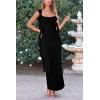 imagePRETTYGARDEN Womens 2025 Summer Wedding Guest Dress Sleeveless Ruffle Formal Cocktail Party Maxi Bodycon DressesBlack