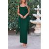 imagePRETTYGARDEN Womens 2025 Summer Wedding Guest Dress Sleeveless Ruffle Formal Cocktail Party Maxi Bodycon DressesDark Green