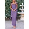 imagePRETTYGARDEN Womens 2025 Summer Wedding Guest Dress Sleeveless Ruffle Formal Cocktail Party Maxi Bodycon DressesDusty Violet