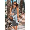 imagePRETTYGARDEN Women Bodycon Midi Dress 2025 Summer Spring Casual Vacation Sundress Fitted Sleeveless Tank DressesGrey