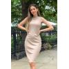 imagePRETTYGARDEN Women Bodycon Midi Dress 2025 Summer Spring Casual Vacation Sundress Fitted Sleeveless Tank DressesKhaki