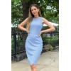 imagePRETTYGARDEN Women Bodycon Midi Dress 2025 Summer Spring Casual Vacation Sundress Fitted Sleeveless Tank DressesLight Blue