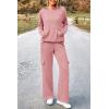 imagePRETTYGARDEN 2 Piece Sets For Women Fall 2025 Sweatsuits Outfits Lounge Matching Hoodie Set Travel Track Suits Winter Clothes Light PinkMedium