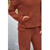 imagePRETTYGARDEN 2 Piece Sets for Women Fall 2025 Sweatsuits Outfits Lounge Matching Hoodie Set Travel Track Suits Winter ClothesBrick Red