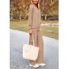 imagePRETTYGARDEN 2 Piece Sets for Women Fall 2025 Sweatsuits Outfits Lounge Matching Hoodie Set Travel Track Suits Winter ClothesLight Khaki