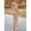 imagePRETTYGARDEN 2 Piece Sets for Women Fall 2025 Sweatsuits Outfits Lounge Matching Hoodie Set Travel Track Suits Winter ClothesLight Khaki