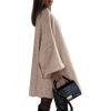 imagePRETTYGARDEN Long Cardigan Sweaters for Women Trendy Fall 2025 Oversized Knit Sweater Jacket Coats Winter Fashion ClothingCamel