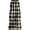 Plaid Beige Black