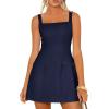 imagePRETTYGARDEN Womens Summer Sleeveless Mini Dress Square Neck A Line Short Cocktail Party Dresses Trendy 2026 Spring ClothesNavy Blue