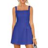 imagePRETTYGARDEN Womens Summer Sleeveless Mini Dress Square Neck A Line Short Cocktail Party Dresses Trendy 2026 Spring ClothesRoyal Blue