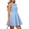imagePRETTYGARDEN A Line Dresses for Women 2026 Elegant Classy Sleeveless Summer Short Tank Cocktail Party Spring Mini DressLight Blue
