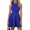 imagePRETTYGARDEN A Line Dresses for Women 2026 Elegant Classy Sleeveless Summer Short Tank Cocktail Party Spring Mini DressRoyal Blue