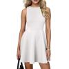 imagePRETTYGARDEN A Line Dresses for Women 2026 Elegant Classy Sleeveless Summer Short Tank Cocktail Party Spring Mini DressWhite