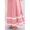 imagePRETTYGARDEN Womens 2025 Summer Flowy Maxi Dress Casual Sleeveless Spaghetti Strap Ruffle Beach Long DressesPink