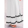 imagePRETTYGARDEN Womens 2025 Summer Flowy Maxi Dress Casual Sleeveless Spaghetti Strap Ruffle Beach Long DressesWhite