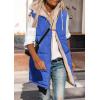 imagePRETTYGARDEN Womens 2025 Fall Reversible Long Vests Sleeveless Fleece Jacket Zip Up Hoodie Pockets Warm Coat Winter ClothingRoyal Blue