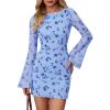 Floral Light Blue