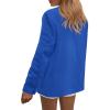 image:imagePRETTYGARDEN Blazers for Women Business Casual Outfits 2026 Spring Open Front Long Sleeve Suit Jackets Office Work BlazerBlue