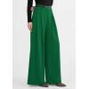 image:imagePRETTYGARDEN Womens Spring Wide Leg Trousers 2026 High Elastic Waist Loose Pleated Long Flowy Palazzo Work Pants with PocketsGreen