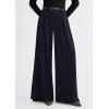 image:imagePRETTYGARDEN Womens Spring Wide Leg Trousers 2026 High Elastic Waist Loose Pleated Long Flowy Palazzo Work Pants with PocketsNavy