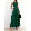 image:imagePRETTYGARDEN Summer Maxi Dresses for Women 2026 Sleeveless A Line Flowy Long Casual Sundress Wedding Guest Fashion ClothingGreen