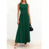 image:imagePRETTYGARDEN Summer Maxi Dresses for Women 2026 Sleeveless A Line Flowy Long Casual Sundress Wedding Guest Fashion ClothingGreen