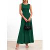 image:imagePRETTYGARDEN Summer Maxi Dresses for Women 2026 Sleeveless A Line Flowy Long Casual Sundress Wedding Guest Fashion ClothingGreen
