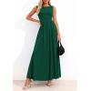 image:imagePRETTYGARDEN Summer Maxi Dresses for Women 2026 Sleeveless A Line Flowy Long Casual Sundress Wedding Guest Fashion ClothingGreen