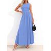 image:imagePRETTYGARDEN Summer Maxi Dresses for Women 2026 Sleeveless A Line Flowy Long Casual Sundress Wedding Guest Fashion ClothingLight Blue