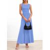 image:imagePRETTYGARDEN Summer Maxi Dresses for Women 2026 Sleeveless A Line Flowy Long Casual Sundress Wedding Guest Fashion ClothingLight Blue