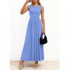 image:imagePRETTYGARDEN Summer Maxi Dresses for Women 2026 Sleeveless A Line Flowy Long Casual Sundress Wedding Guest Fashion ClothingLight Blue