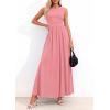 image:imagePRETTYGARDEN Summer Maxi Dresses for Women 2026 Sleeveless A Line Flowy Long Casual Sundress Wedding Guest Fashion ClothingPink