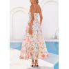 image:imagePRETTYGARDEN Womens 2026 Spring Boho Maxi Dress Eyelet Floral Long Flowy Sundresses Summer Beach Vacation ClothesFloral White Multicolored